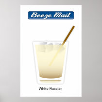 White Russian Poster