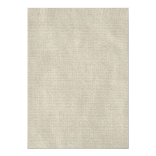 White Rustic Burlap Wedding Invitations