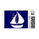 White Sails Postage Stamps