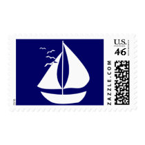 White Sails Postage Stamps