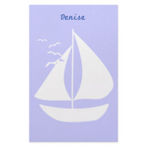 White Sails stationery