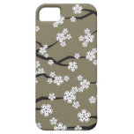 White Sakuras Cherry Blossoms iPhone CaseMate iPhone 5 Covers