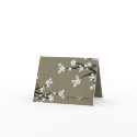 White Sakuras Flower Invitation Announcement Card