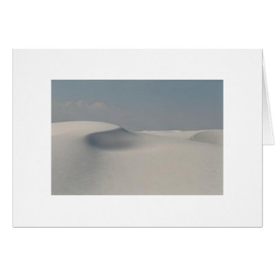 white sand dunes greeting card by astridcrabbe