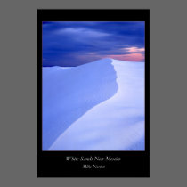 White Sands Evening New Mexico posters