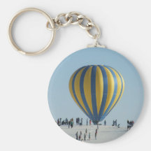 White sands Hot Air Balloon festival Keychains