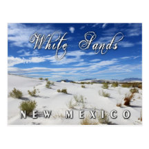 White Sands National Monument, New Mexico Post Card