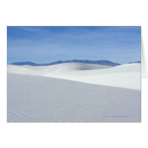 White Sands National Monument, New Mexico, USA Card