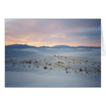 White Sands National Monument - Sunset cards