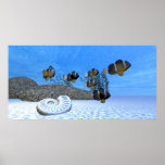 WHITE SANDS PRINT