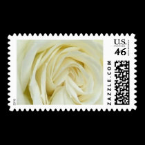 White Satin Passion Rose 1A postage