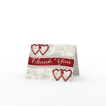 White Satin Wedding Set Cards