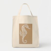 White Seahorse bag bags