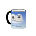 White Seal Pups Mug