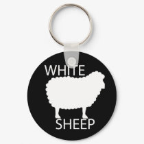 White Sheep keychains by Ryne800 White Sheep keychains