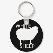 White Sheep keychains by Ryne800 White Sheep keychains
