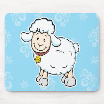 White Sheep mousepad