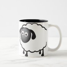 White Sheep Mug