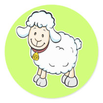 White Sheep sticker
