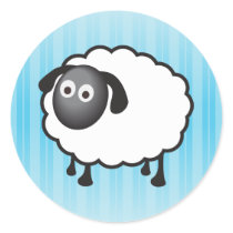 White Sheep Stickers