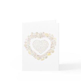 White Shell Valentine (vertical)