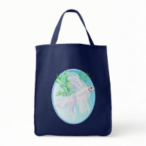 White Siamese Fighting Fish Bags