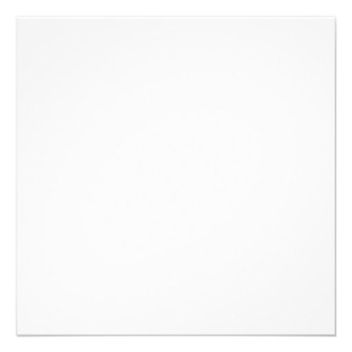 White Silver Stripes Confirmation Photo Invitation