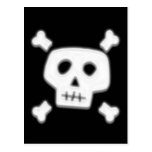 White Skull Postcard