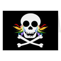 White Skull Tears Cards