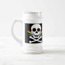 White Skull Tears Steins Coffee Mugs