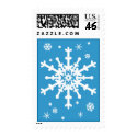 White Snowflakes Stamp by Llywellyn White Snowflakes Stamp