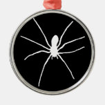 White Spider Ornaments