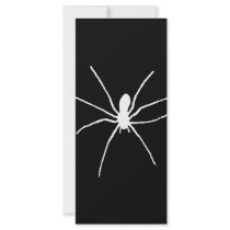 White Spider Rack Card