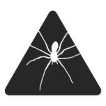 White Spider Stickers