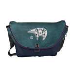 White Spirit Bear Courier Bag