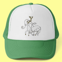 White Stag hat