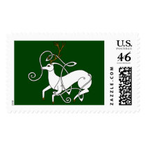 White Stag stamp by haidabeaver White Stag stamp