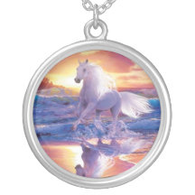 White Stallion Necklace