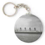 White Star Line - Titanic - Sailing on its Voyage Key Chain