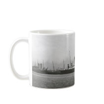 White Star Line - Titanic - Sailing on its Voyage Coffee Mug