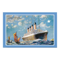 White Star Line's Olympic posters
