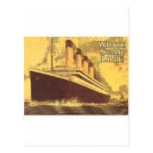White Star Post Card