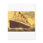 White Star Post Card