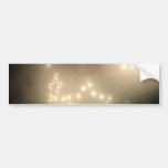 White Stars Bumper Sticker