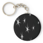 White stars keychain