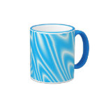 White-Streaks-on-Blue Coffee Mug mugs