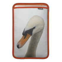 White Swan MacBook Sleeve