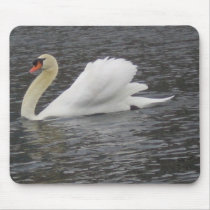 White Swan Mousepad