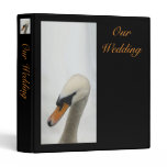 White Swan Wedding binders