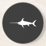White Swordfish Coaster
